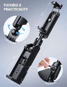 Soporte para Teléfono Manos Libres Lamicall STRL03 para Viajes en Avión, Accesorios con Abrazadera Giratoria de 360 Grados y Agarre Profundo para Escritorio, Tren y Vuelo - Product Image 5