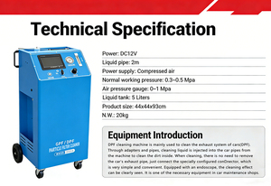 Nettoyeur haute performance pour filtres à particules diesel et <span class=keywords><strong>essence</strong></span> (DPF/GPF), équipement de nettoyage des filtres à particules d'échappement pour atelier de réparation automobile - Product Image 5