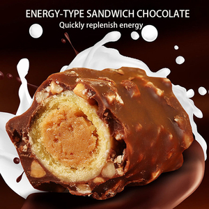 Barra <span class=keywords><strong>de</strong></span> Chocolate Cocoa Energy, Sándwich <span class=keywords><strong>de</strong></span> Cinco Capas con Sabor a Galleta <span class=keywords><strong>de</strong></span> Café, Barras Largas <span class=keywords><strong>de</strong></span> 100g, Barras Energéticas <span class=keywords><strong>de</strong></span> Chocolate - Product Image 2