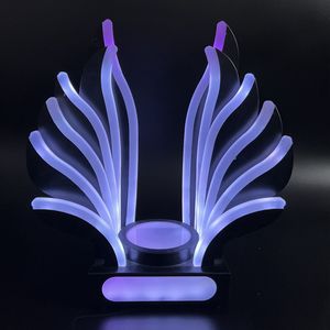 Richshining การออกแบบใหม่ JW VIP glorifier นำขวดพรีเซนเตอร์อะคริลิคชั้นวางแชมเปญสำหรับไนท์คลับ - Product Image 6