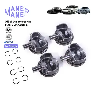 MANER ऑटो इंजन सिस्टम 04E107065HM VW स्कोडा के लिए अच्छी तरह से निर्मित पिस्टन का निर्माण करता है