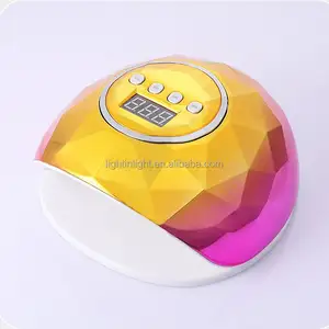 New 3D color Top Sale 86W SUN F6 Pro New uv Nail Lamp