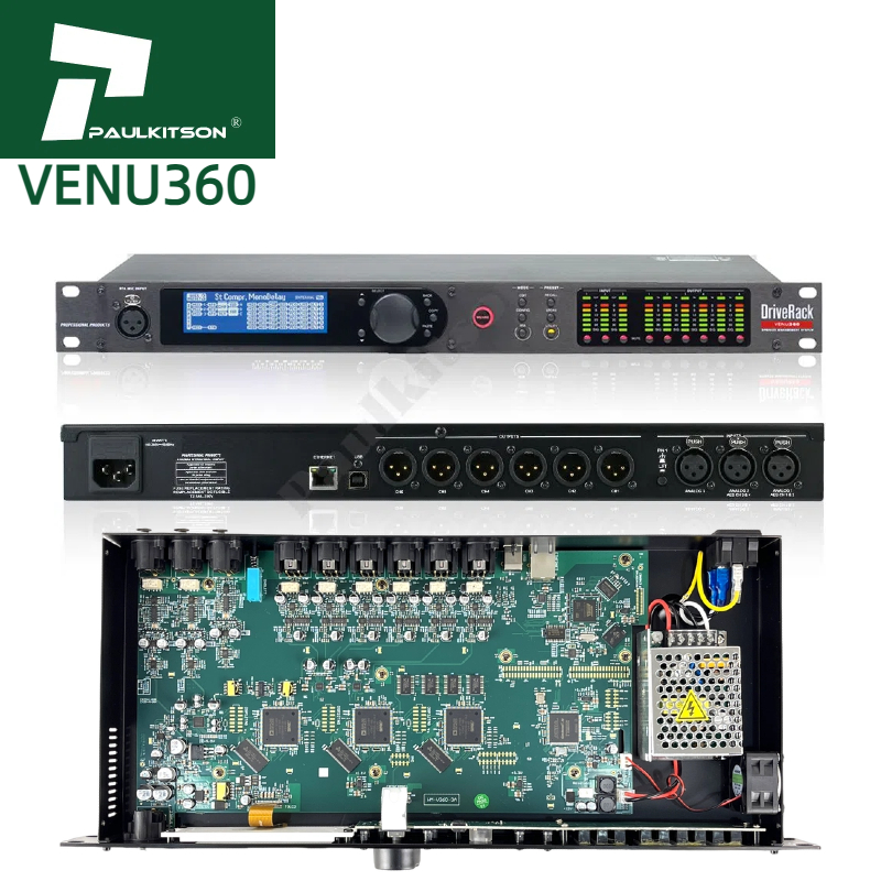 dbx DriveRack VENU360 - 3in6out DSP Audio Processor