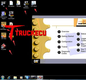 通信アダプター317-7485 et 3 EST診断ツール + SIS + Flash + CF52ラップトップET3診断ツール - Product Image 4