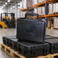 Mallette à outils en plastique dur étanche et antichoc en mousse ABS personnalisable de haute qualité IP67 pour transporter de l'équipement