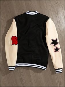 Veste universitaire personnalisée haut de gamme, fabrication haut de gamme, broderie en chenille, veste de style Letterman, design sur mesure, tissu, taille et logo personnalisés - Product Image 2