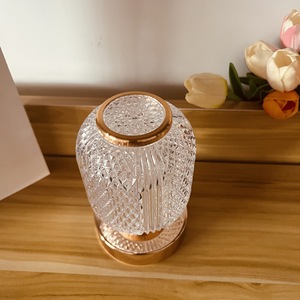 Luxury Crystal Table Lamp LED Modern Acrylic Desktop Decor <b>Lights</b> for Study Bedroom <b>Bedside</b> Living Rooms Bar Ambiance Luminaires - Product Image 3