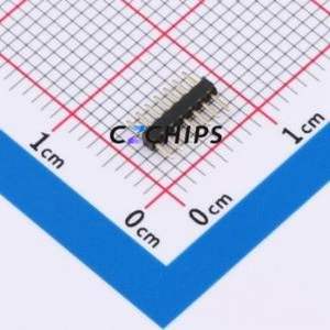 HX PZ1.0-1x7P ZZ Pin Header Through hole Component (THT),P=1mm Connector 1x7P 1mm Pin Header Through Hole - Product Image 2