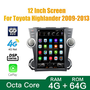 Pour Toyota <span class=keywords><strong>Highlander</strong></span> 2009-2013 Autoradio Appareil 2 Double Din Quad Octa-Core Android Stéréo de Voiture GPS Navigation Carplay - Product Image 5