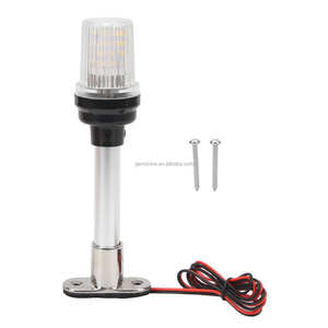 Luces LED para Barcos, Blancas, 360 Grados, Plegables, con Enchufe Fijo, Luz de Popa, 3NM, Luces Blancas - Product Image 1