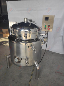 Autocuiseur commercial de chauffage de <span class=keywords><strong>vapeur</strong></span> de l'acier inoxydable 50L-8000L - Product Image 2