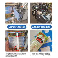 Machine d'emballage automatique multifonctionnelle pour poudre d'épices, farine, sel, machine de remplissage et de scellage de granulés
