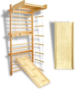 Columpio y Gimnasio Infantil <span class=keywords><strong>para</strong></span> Interiores, Gran Estructura de <span class=keywords><strong>Madera</strong></span> <span class=keywords><strong>para</strong></span> Escalar, <span class=keywords><strong>para</strong></span> <span class=keywords><strong>Parques</strong></span> de Diversiones y Niños - Product Image 3