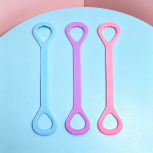 Banda de resistencia para extensión y estiramiento de espalda para mujeres, banda de resistencia en forma de ocho, banda elástica para yoga, fitness - Product Image 2