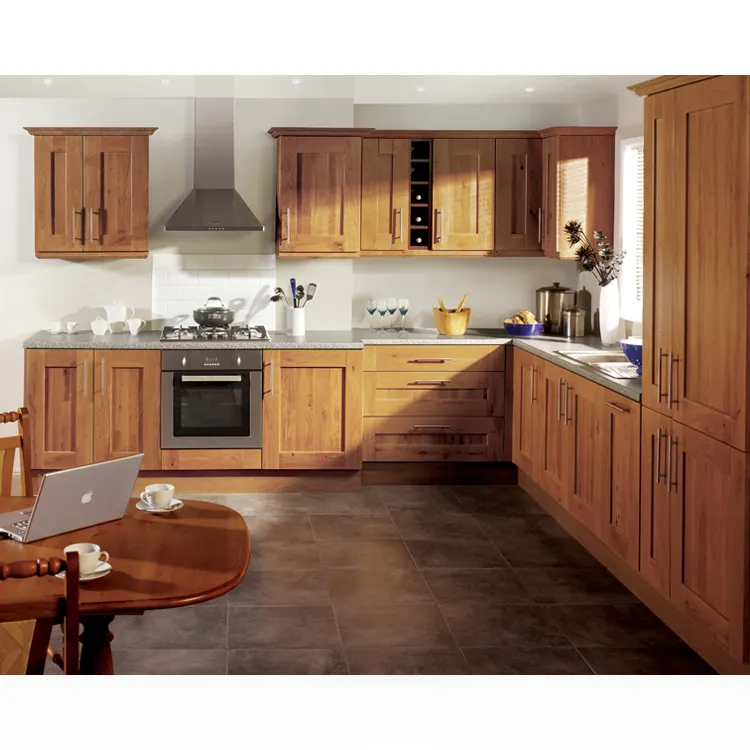 BFP Cocinas Langsung dari Pabrik Set Furnitur Unit Dapur Set Kabinet Bahan Laminasi