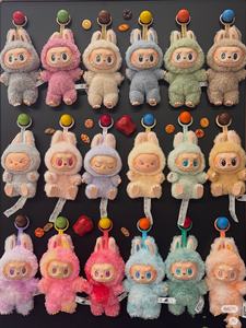 Officiële En Originele Popmart De Monsters Labubu Spannende Macaron Vinyl Face Serie Blind Box Mode Speelgoedfiguur - Product Image 6