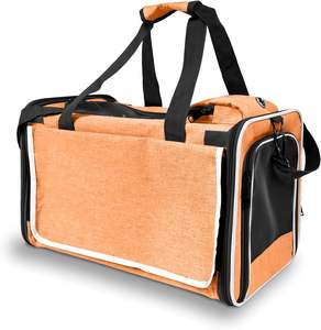 Muestra gratuita de transportín para perros pequeños y gatos |   Transportador de Viaje Plegable Ligero de Lado Suave con Ventilación - Product Image 1