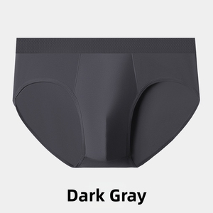 Slips pour hommes en coton respirant, caleçons de <span class=keywords><strong>bain</strong></span> sans couture, sous-vêtements de sport personnalisés en bambou et élasthanne, vente en gros, sexy, grandes tailles - Product Image 5