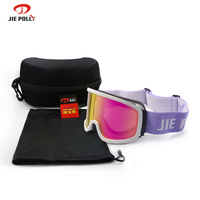 Lunettes de ski OTG personnalisées avec logo OEM, verres magnétiques de luxe pour l'extérieur, photochromiques, pour snowboard,
