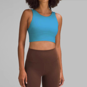 Aoyema tùy chỉnh hoạt động áo ngực chạy tập thể dục mặc chống sốc Yoga áo ngực phụ nữ phòng tập thể dục thể dục hàng đầu tác động cao lớn u-trở lại áo ngực thể thao - Product Image 6