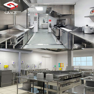 Équipement de cuisson professionnel commercial en acier inoxydable (grade 304) double alimentation (gaz/électrique) économie d'énergie arrêt automatique - Product Image 1