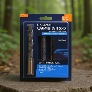 Foret universel en carbure 5xD avec revêtement Nano TiAlN pour machines-outils - Product Image 3