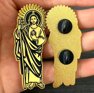 Al por mayor: Pins <span class=keywords><strong>de</strong></span> metal con diseño <span class=keywords><strong>de</strong></span> sombrero mexicano, Pins <span class=keywords><strong>de</strong></span> <span class=keywords><strong>San</strong></span> <span class=keywords><strong>Judas</strong></span> Tadeo <span class=keywords><strong>de</strong></span> esmalte suave, Pins <span class=keywords><strong>de</strong></span> moda con temática religiosa, Pins <span class=keywords><strong>de</strong></span> recuerdo para ropa, en stock. - Product Image 5