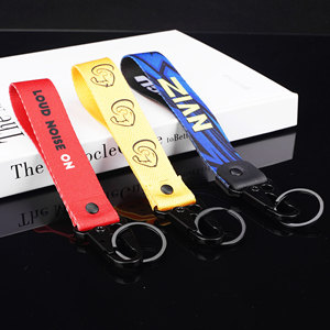 Cordones de poliéster tejido para sublimación personalizados, llavero de mano, correa para llavero - Product Image 4