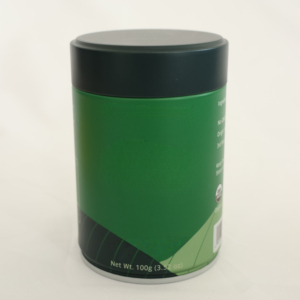 Tùy Chỉnh Thiết Kế Đẹp Thực Phẩm An Toàn Kim Loại Trà Container 73*110Mm Vòng Sang Trọng Kín Lỏng Trà Tin Có Thể Bao Bì Với Vít Nắp - Product Image 1