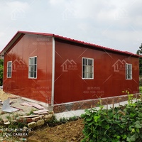 Panneau de toit pour petites villa, facile à assembler, prix bas, carreaux Sandwich, petite Structure