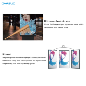 Độ sáng cao IP66 không thấm nước 75 "98" treo tường <span class=keywords><strong>LCD</strong></span> quảng cáo Bảng hiển thị cho cửa hàng bán lẻ ngoài trời kỹ thuật số biển - Product Image 6