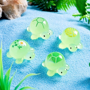 Miniature décorative en résine pour aquarium : <span class=keywords><strong>tortue</strong></span>, lièvre de mer, animaux marins, veilleuse, accessoire de décoration DIY - Product Image 5