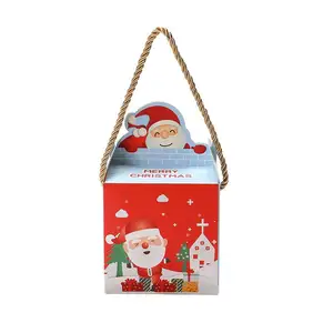 2024 Creative New Christmas Gift Box New Year Apple Packaging Ping An Fruit Box Wholesale Fruit Gift Empty Box