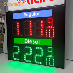 Letreros Digitales LED para Precios de Combustible en Exteriores, Pantalla de Precios con Control Remoto para Gasolineras - Product Image 5