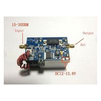 Amplifier daya setengah dupleks UHF 400-470MHZ AMP 433mh untuk MMDVM Hotspot DMR, DPMR