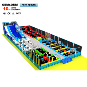 Soft Play Entertainment Equipment Climbing Amusement Basketball Frames for Children Indoor <b>Trampoline</b> Park - Product Image 4