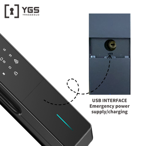 Cerradura Electrónica Inteligente de Alta Calidad con Reconocimiento Facial 3D, Huella Dactilar y Tarjeta de Acceso para Apartamentos, <span class=keywords><strong>Venta</strong></span> Directa de Fábrica Original - Product Image 3