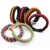 Baiyuheng paracord pour montre chaîne kit bracelet paracorde cordon fermoir hommes ancre accessoires