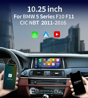 Pour BMW F10 F11 2011-2016 HD 10.25'' Écran tactile BT Navi Système multimédia automobile Linux Auto Carplay