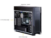 Workstation Barebone Supermicro SYS-551A-T Asli dengan Motherboard X13SWA-TF, 4 Slot M.2 NVMe, Server Tower untuk Simulasi Teknik