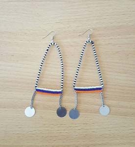Pendientes de cuentas hechos a mano de moda - Product Image 1