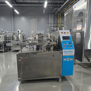 Machine de remplissage et de scellage automatique de haute qualité à 12 stations pour l'emballage de lait, de yaourt glacé, de lassi et de boissons laitières - Product Image 3