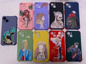 Funda de Teléfono Personalizada con Estampado en Caliente, Chapada en Oro, de TPU Ecológico, Resistente a Golpes y al Agua para // Modelos Compatibles - Product Image 4