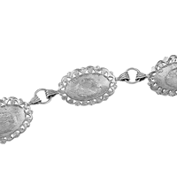 Chaîne de taille bohème pour femme en argent et pierre turquoise, ceinture vintage à maillons ovales en métal, bijou de robe, accessoire de mode