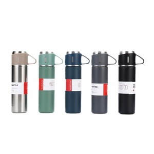 IStapromo <b>Gifts</b> Promotional Drinking Cup Business 500ml Water Bottle 304 Stainless Steel Vacuum Flask <b>Gift</b> Set With <b>Gift</b> Box - Product Image 6