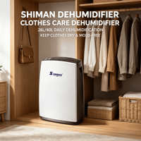 Déshumidificateur portable silencieux pour petite salle de bain, chambre à coucher, armoire, mini déshumidificateur fabriqué en Chine
