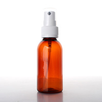 HOPECK Flacon pulvérisateur à brouillard fin en PET mat réutilisable de haute qualité avec bouchon à vis et pompe, 5-120 ml, pour médicaments liquides