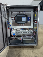 Caja de control metálica a medida, a prueba de lluvia, de bajo voltaje, laminada en frío, para distribución eléctrica, armario de interruptores.