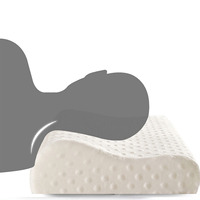 Oreiller en mousse à mémoire de forme de luxe certifié OEKO-TEX avec logo personnalisé, soutien du cou, housse amovible lavable, rebond lent, polyester