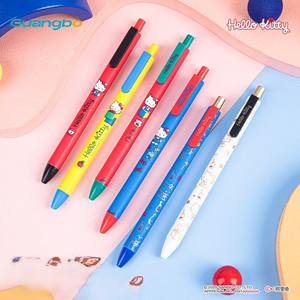 صندوق لغز القط اللطيف مفاجأة ST طرف حبر جاف سريع الكتابة السلس مكافحة لطخة نقرة واحدة صندوق أعمى قابل للسحق القلم - Product Image 2